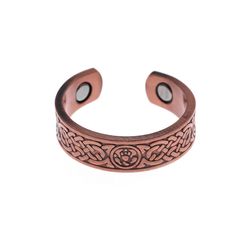 Anillo Tejido de Cobre