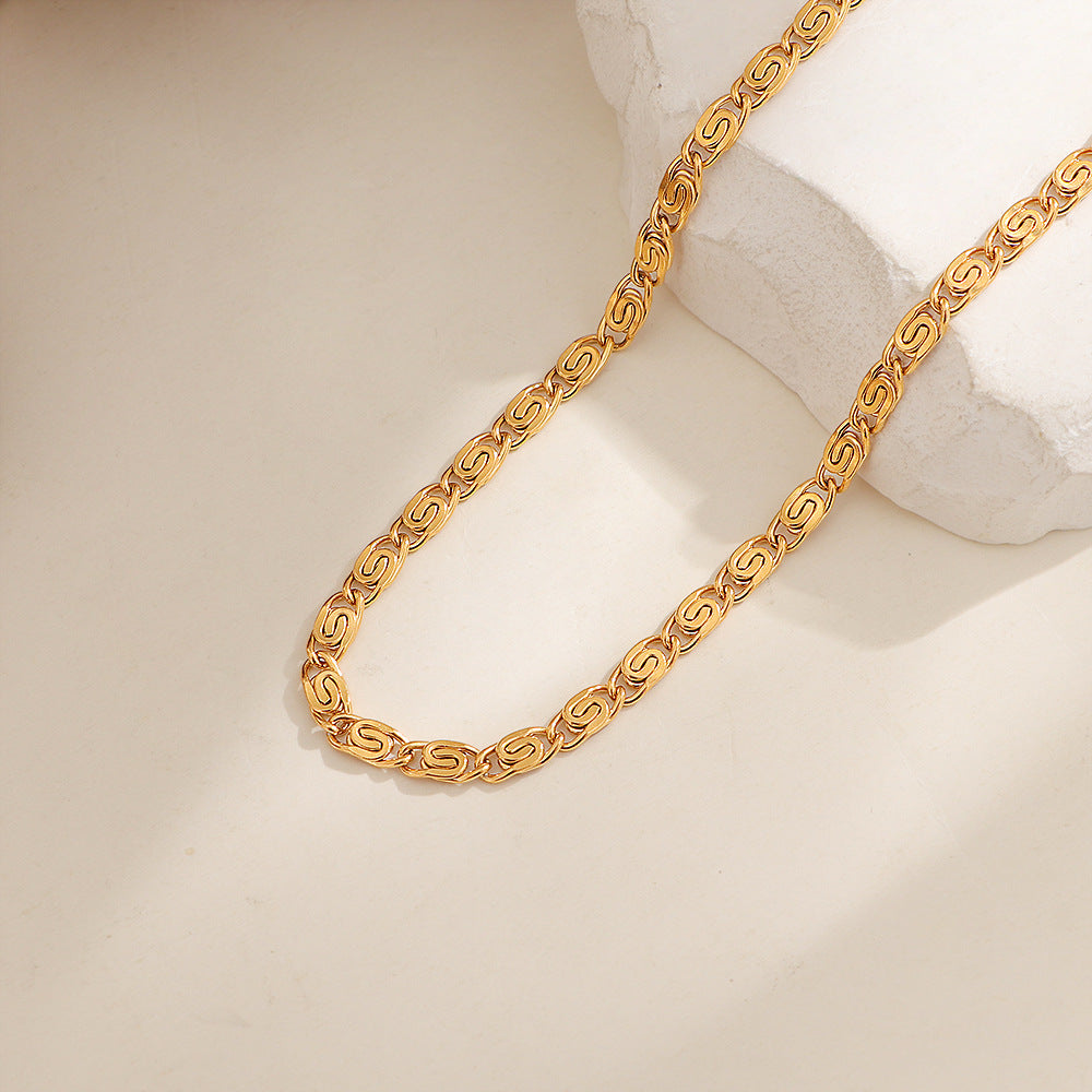 Collar Tejido Nusa | Oro