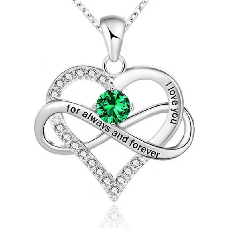 Collar Para Siempre con Piedra Natal