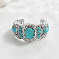 Brazalete Valencrest Cielo | Oro blanco