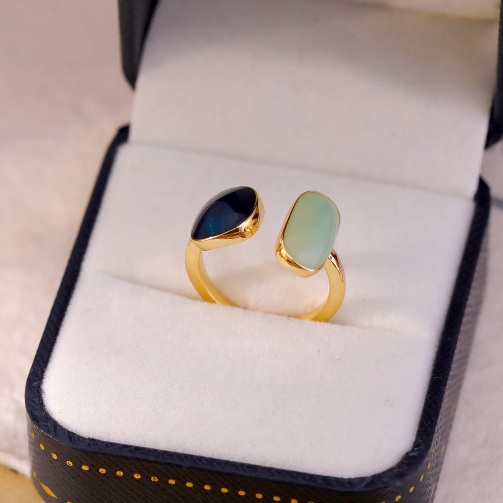 Anillo Envolvente Kaelis Duo | Oro