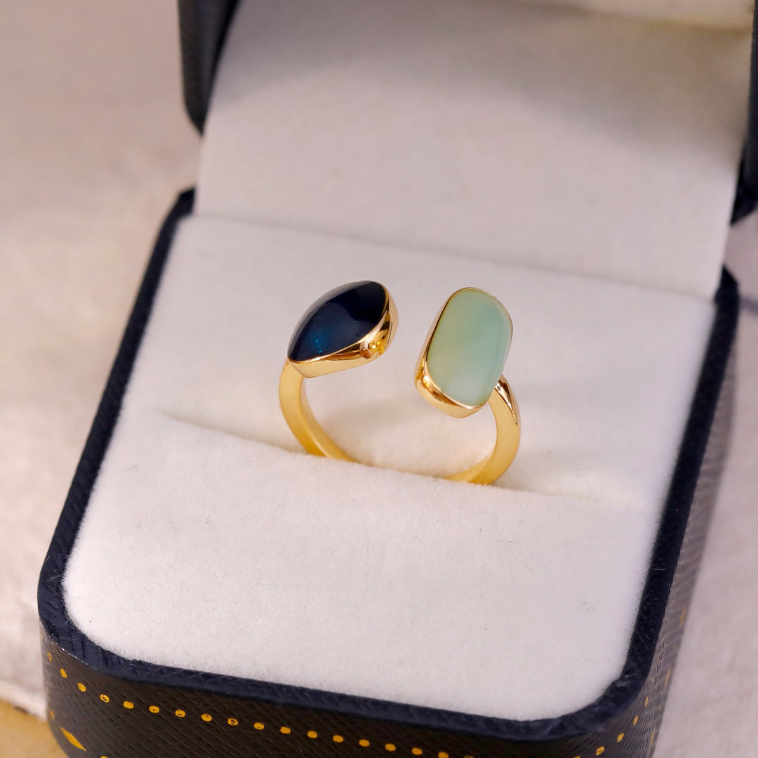 Anillo Envolvente Kaelis Duo | Oro