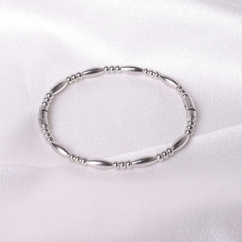 Pulsera Lorena D'Amico | Oro blanco