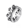 Anillo Monarca de Prestigio | Oro blanco