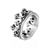 Anillo Monarca de Prestigio | Oro blanco