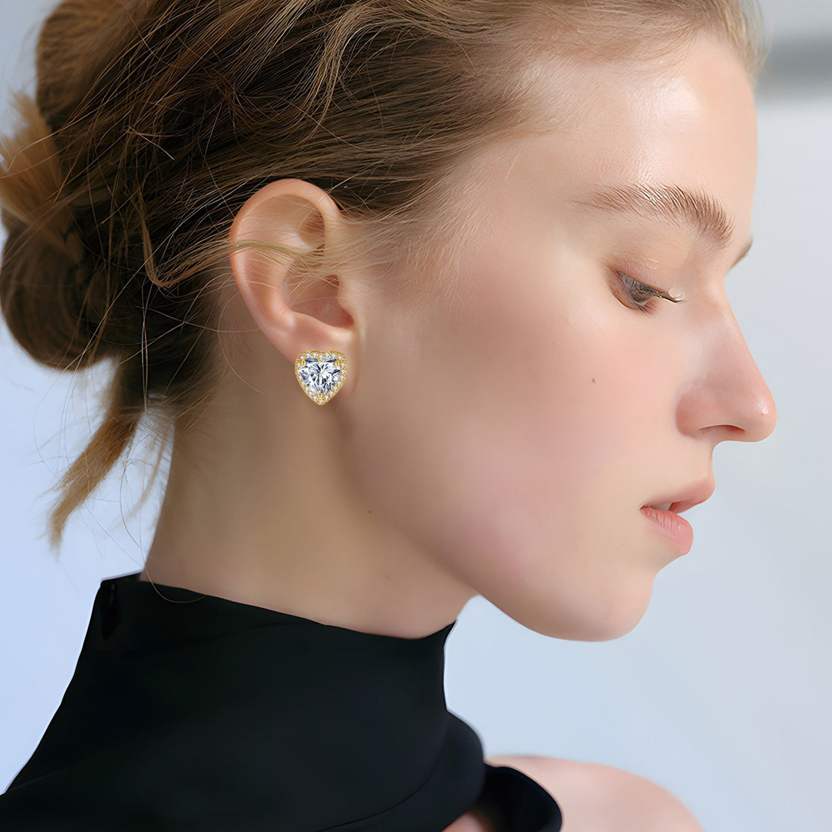 Aretes Ember Dorados | Oro