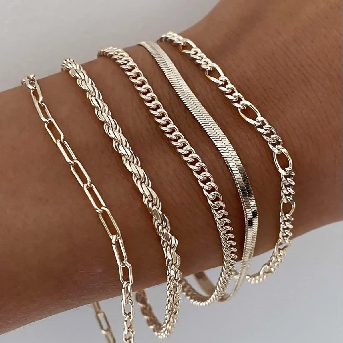 Juego de Pulseras Ellis Renner | Oro
