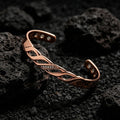 Pulsera Entrelazada Vivienne de Cobre