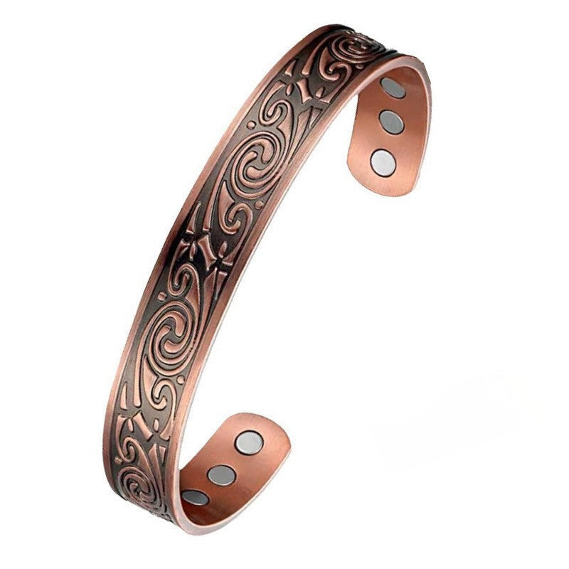 Pulsera Mystic con Volutas de Cobre