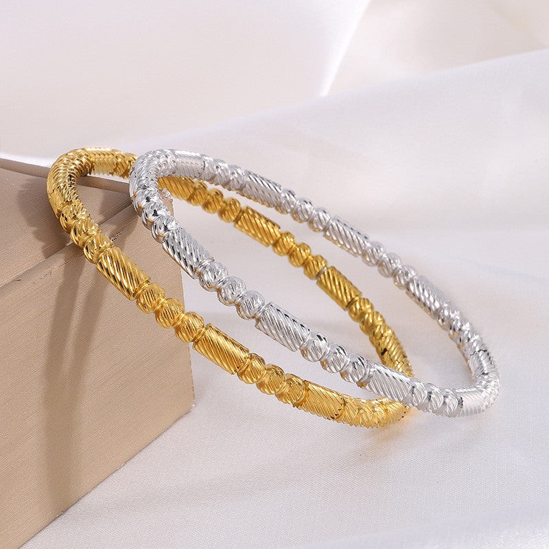 Pulsera Isavetta Bruni | Oro blanco