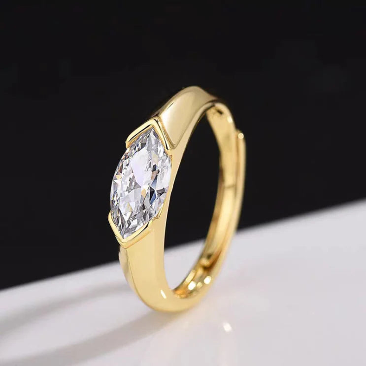 Anillo Cleo Arden | Oro blanco