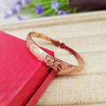 Pulsera Dalia Rosa Cobre