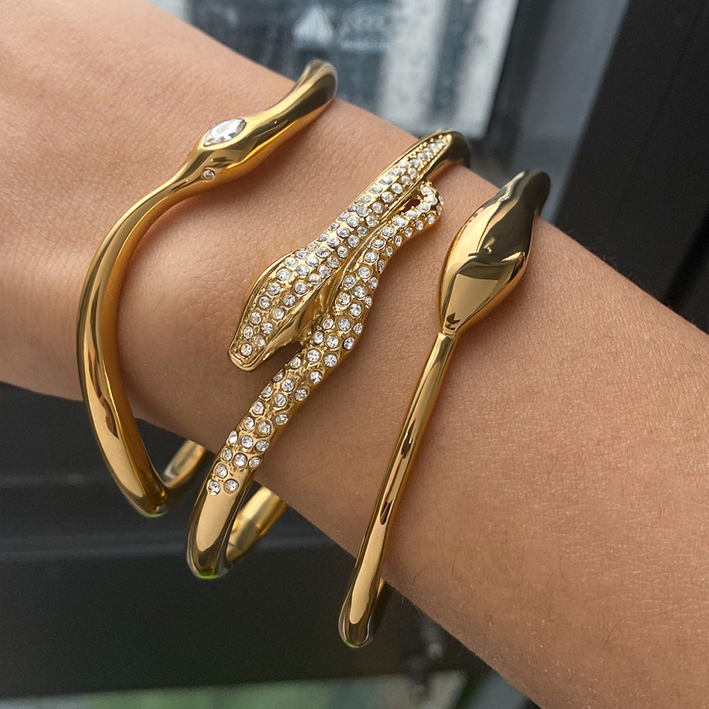 Juego de Pulseras Cassian Veyne | Oro