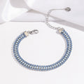 Pulsera Brillo Distintivo | Oro blanco