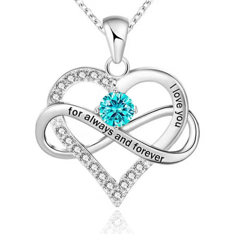 Collar Para Siempre con Piedra Natal