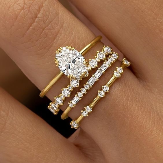 Juego de Anillos Solène Viremont | Oro