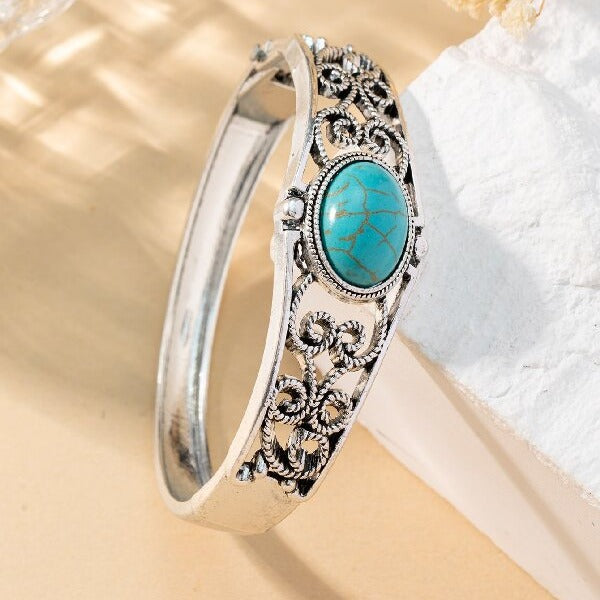 Pulsera Vintage Crest Alouette | Oro blanco