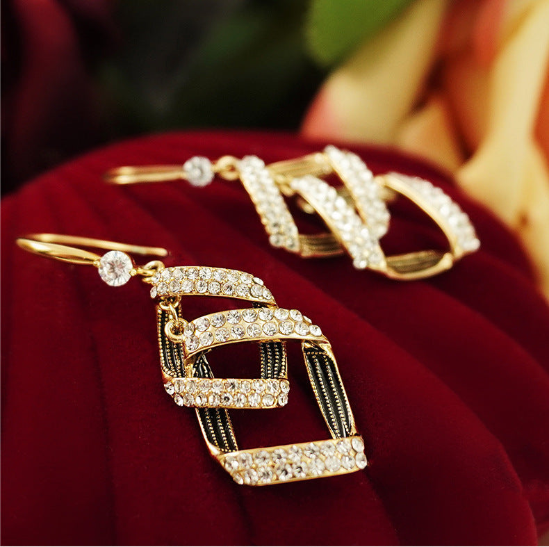 Aretes Stella Virelle Superpuestos | Oro