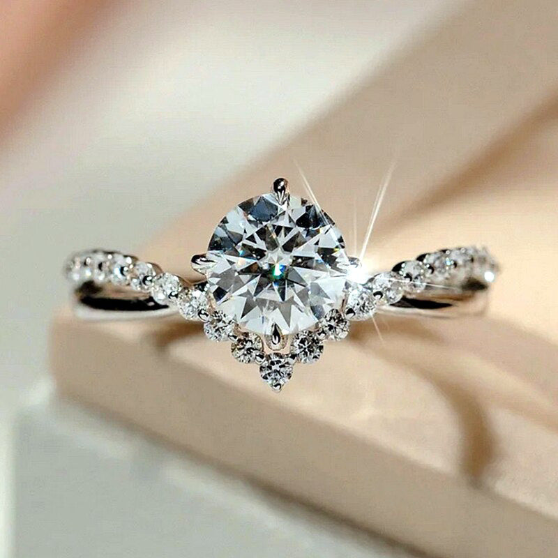 Anillo Celina Everhart | Oro blanco