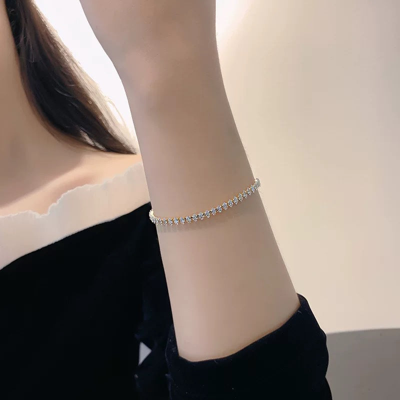 Pulsera Tenis Marquise Vionelle | Oro