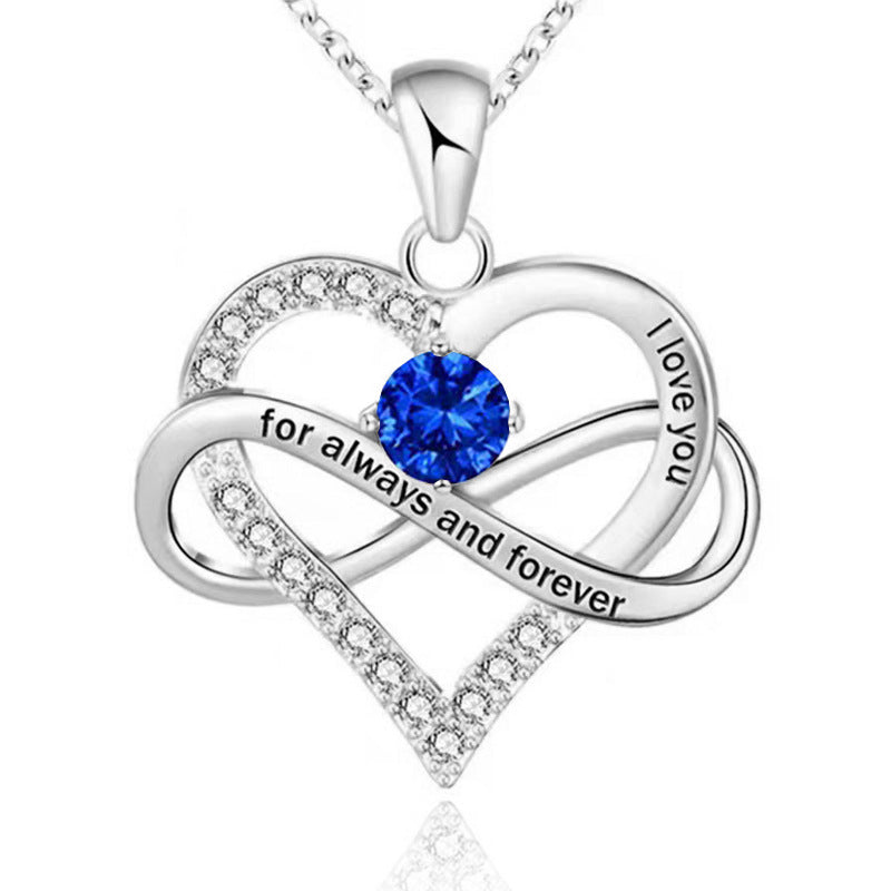 Collar Para Siempre con Piedra Natal