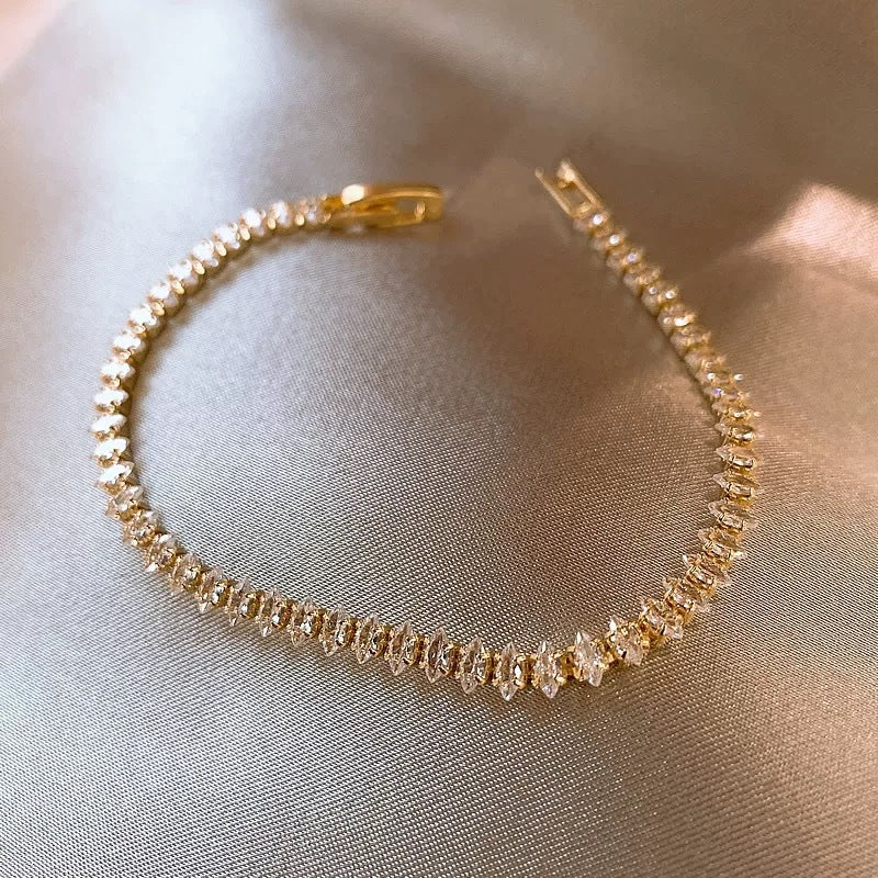 Pulsera Tenis Marquise Vionelle | Oro