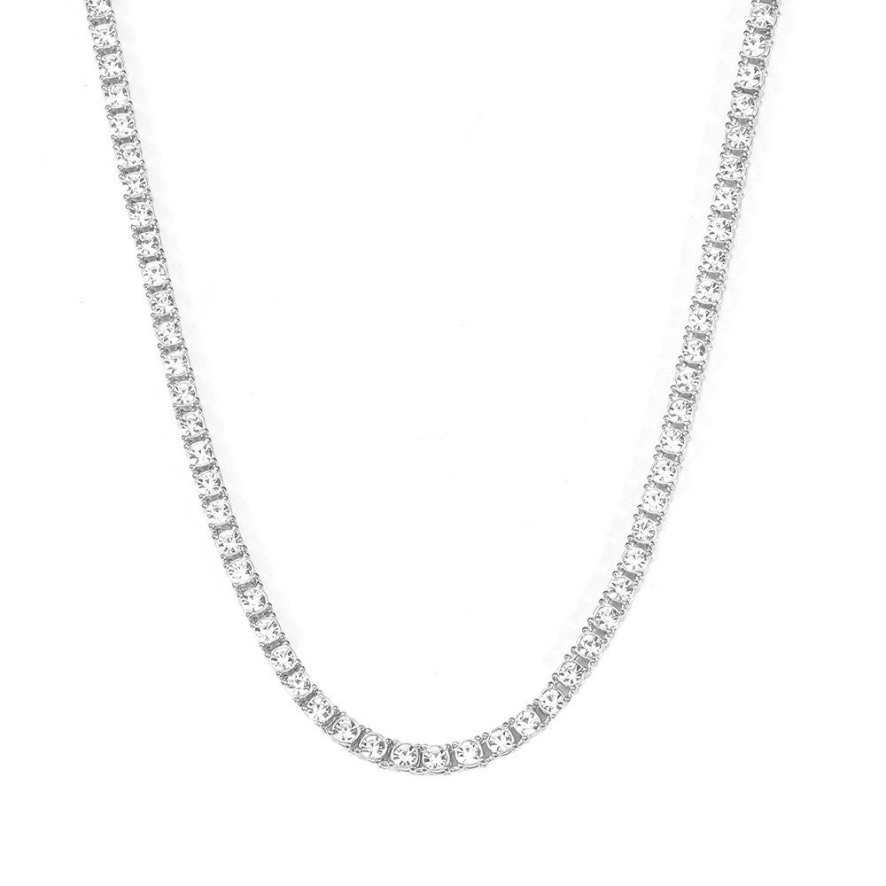 Collar de Tenis | Oro blanco
