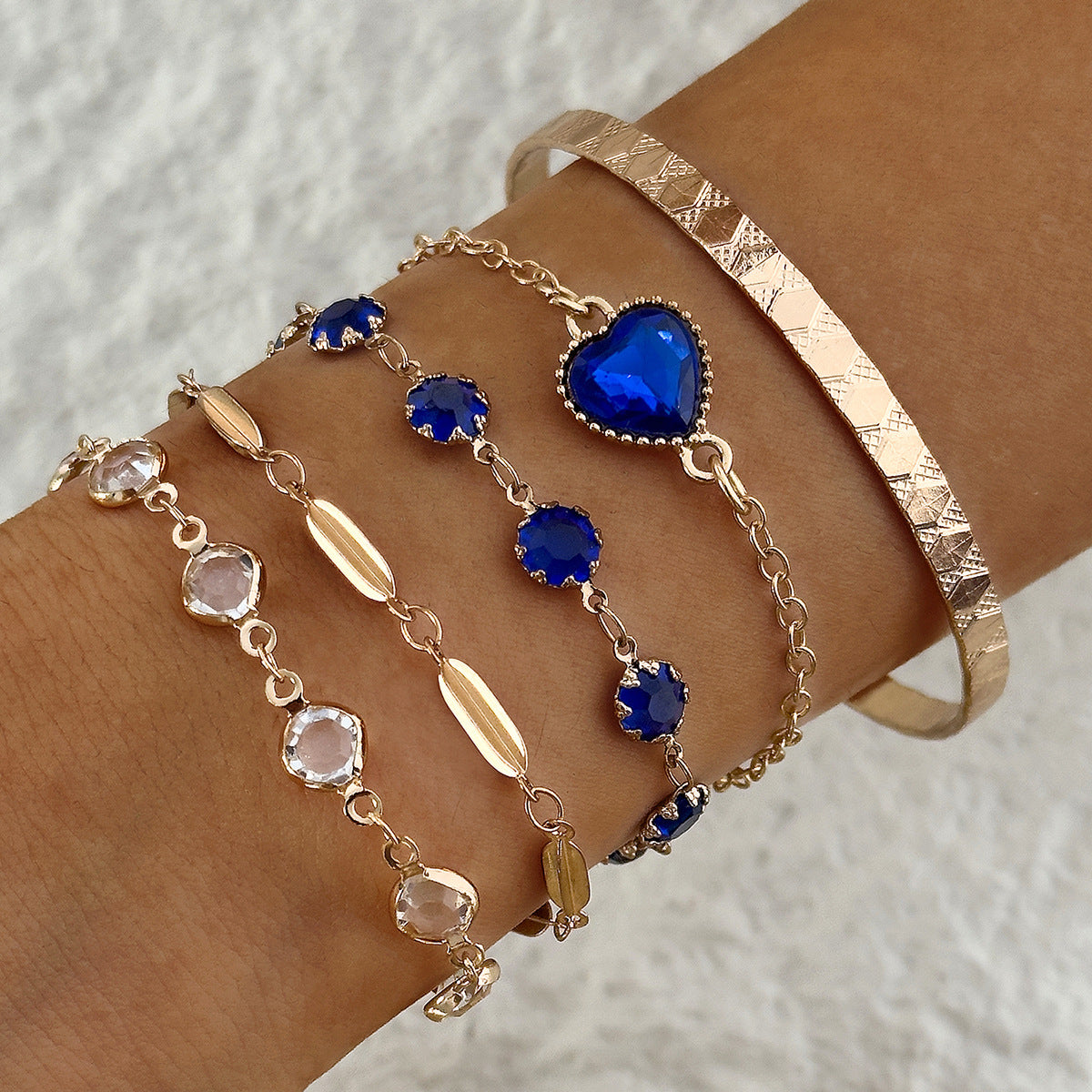 Juego de Pulseras Aveline Northblue | Oro