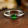 Anillo Naya Verdelle | Oro blanco