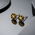 Aretes de Botón Ardyn Northstar | Oro