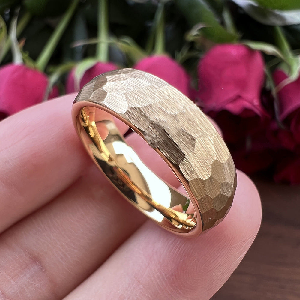 Anillo Elric Núcleo Texturizado | Oro