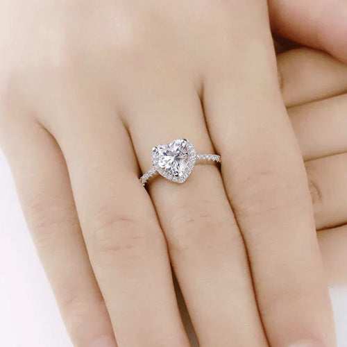 Anillo Coralia Amouré | Oro blanco