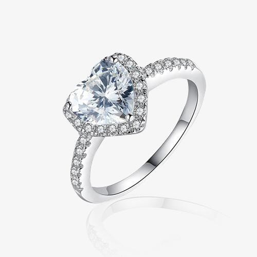 Anillo Coralia Amouré | Oro blanco