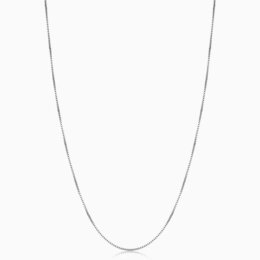 Collar Bodega Box | Oro blanco