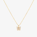 Collar Mariposa Radiante | Oro