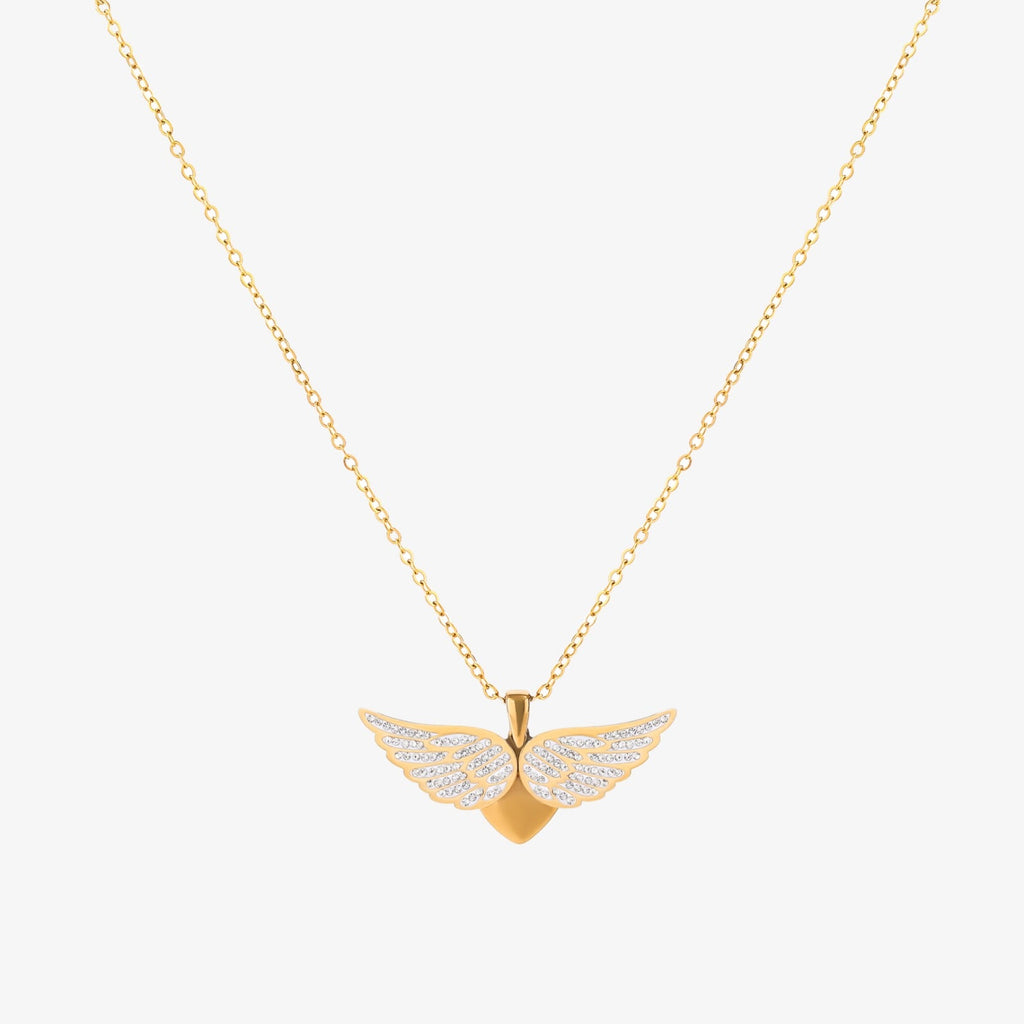 Collar Alas de Ángel en Vuelo | Oro
