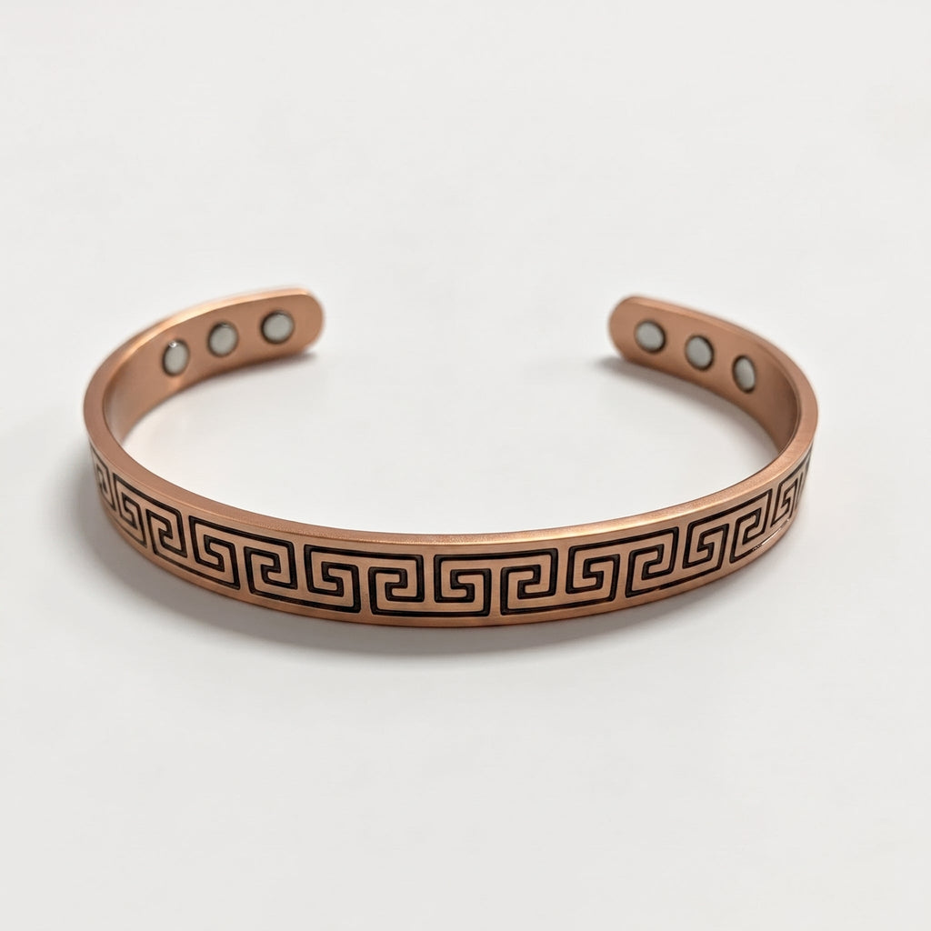 Pulsera Greca de Cobre