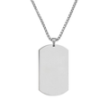 Collar con Dije Esencial | Oro blanco