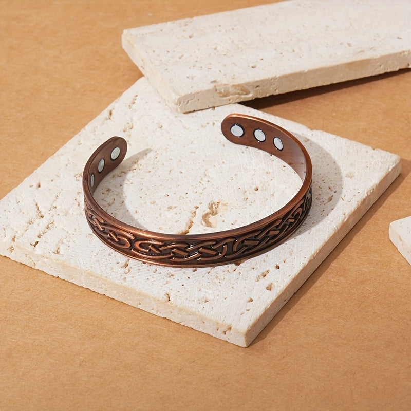 Pulsera Retorcida Seraphina de Cobre