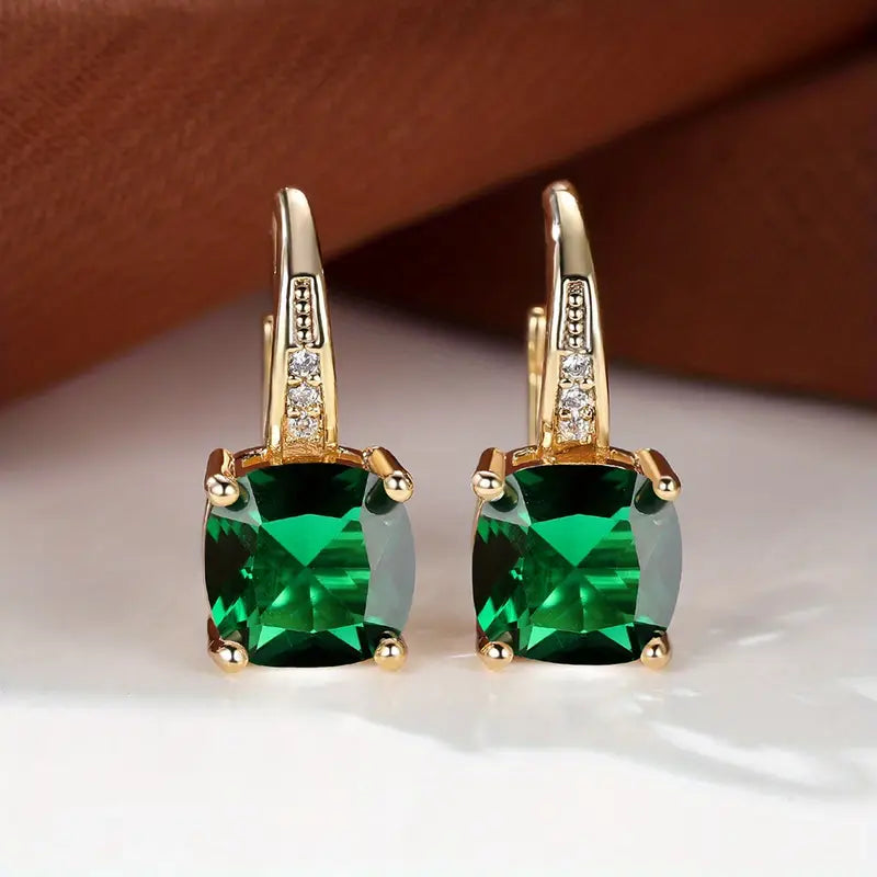Arracadas Mystic con Piedra | Oro