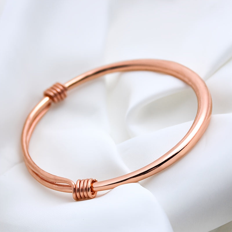 Pulsera Retorcida Serena de Cobre