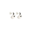Aretes Mato de Gota | Oro blanco