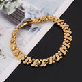 Pulsera Lily Onda Ornamentada | Oro