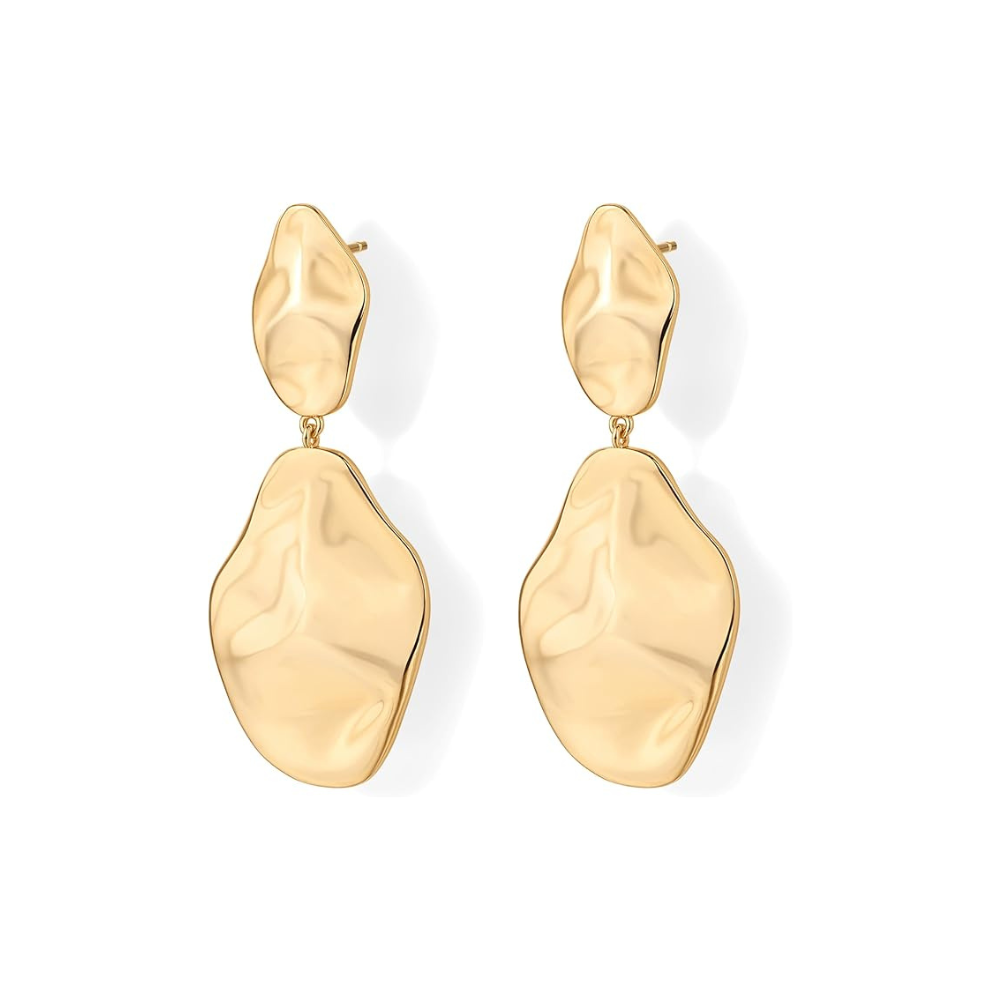 Aretes Ola Ondulante | Oro