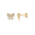 Aretes Moño | Oro