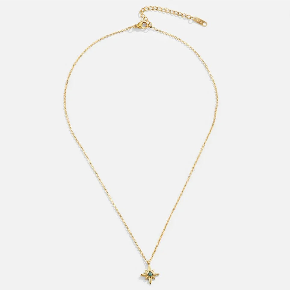 Collar Celestial Estelle con Gema | Oro