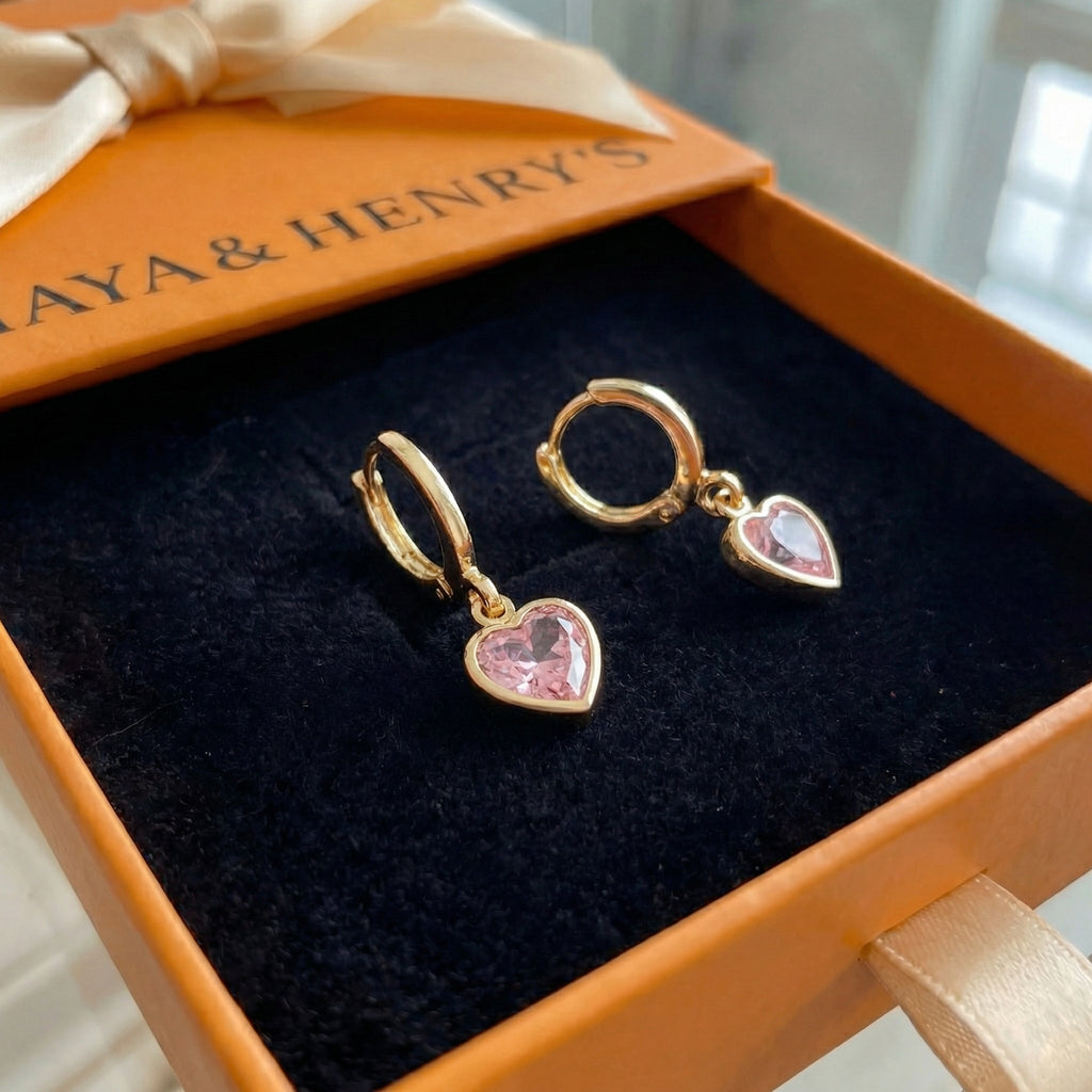 Aretes Dije Cupido | Oro