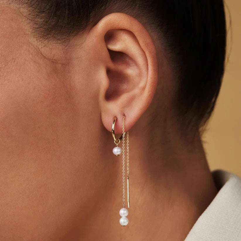 Aretes Cresta Delia | Oro