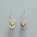 Aretes Heartlace Dorados | Oro