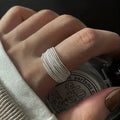 Anillo Moonveil Capas | Oro blanco